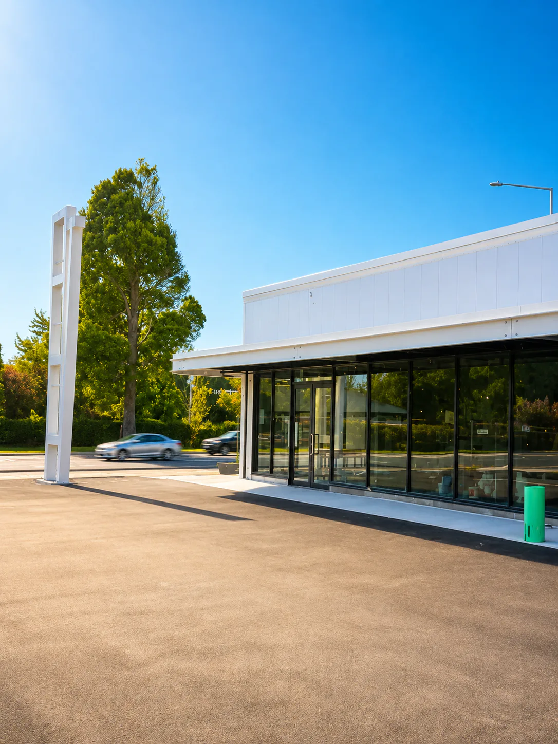 The LYB Marshlands salon exterior